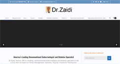 Desktop Screenshot of doctorzaidi.com